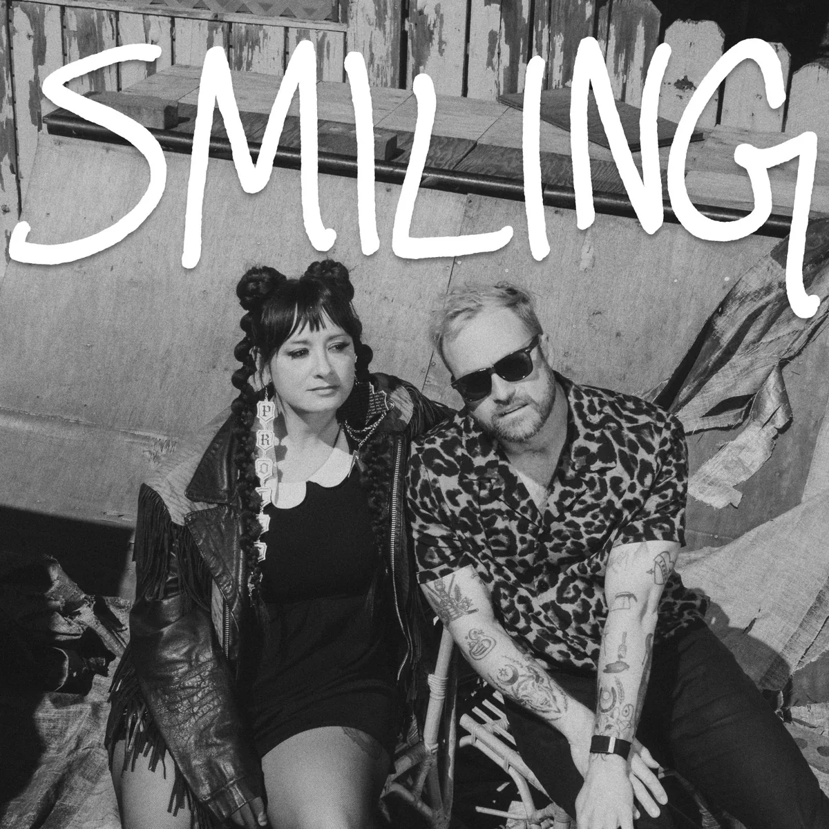 Smiling, Miesha and the Spanks